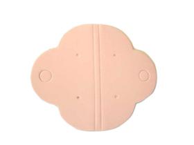 Kit 200 Tags Para Colar E Brinco Rose