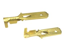 Kit 200 Terminais Espadão Macho 6,3 Conectores C Trava Longo Kit 200 Terminais Espadão Macho 6,3 Conectores C Trava Longo