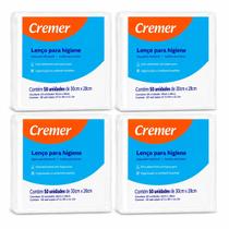 KIT 200un Lenço Wipes Higiêne Acamados Bebê Cremer KIT 200un Lenço Wipes Higiêne Acamados Bebê Cremer