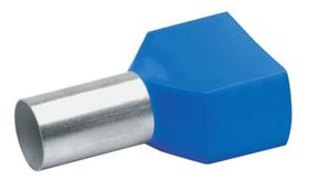 Kit 200X Terminal Elétrico Ilhós Tubular Duplo 16Mm ul