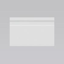 Kit 20m Linear Rodapé Pvc Edge Branco Frisado 15cm X 15mm X 2m Kit 20m Linear Rodapé Pvc Edge Branco Frisado 15cm X 15mm X 2m