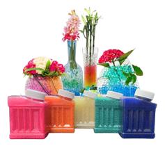 Kit 20mil Bolinhas Gel Planta Cresce Água Orbeez Festa