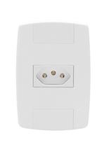 Kit 20PC Conj Placa 4x2 1 Tomada 2p+t 20a 250v Lev - Ilumi