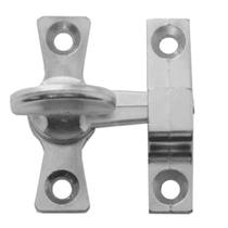 Kit 20Pçs Tranqueta Porta Janela Niquelada Reta 86108/2 Aliança