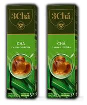 Kit 20un Cápsulas Chá de Erva Capim Cidreira 3 TRES Corações rende 100ml cada 3Chá Kit 20un Cápsulas Chá de Erva Capim Cidreira 3 TRES Corações rende 100ml cada 3Chá