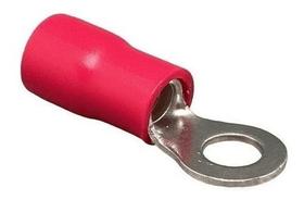 Kit 20un Terminal Olhal Anel 10mm Vermelho M5 Pré Isolado