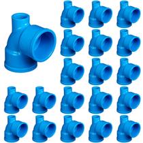 Kit 20und Curva BB 90º Curta 75mm PN125 Soldável c/ Saída Rosca Rosca de 1" Durabilidade Kit 20und Curva BB 90º Curta 75mm PN125 Soldável c/ Saída Rosca Rosca de 1" Durabilidade