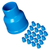 Kit 20und Redução Soldável de PVC para Irrigação PN125 DN75 X 50mm Injetada Durabilidade