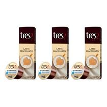 Kit 20x Cápsulas Café com Leite Latte Macchiato 3 Três Corações Cremosa, suave e levemente adocicada Kit 20x Cápsulas Café com Leite Latte Macchiato 3 Três Corações Cremosa, suave e levemente adocicada