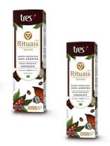 Kit 20x Cápsulas de Rituais Chocolate 3 Três Corações Café Especial de Torra Média