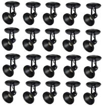 Kit 20x Spot Par20 Par30 Bulbo Led 535/1 Hiperlight Preto