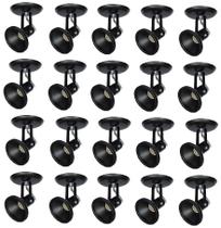 Kit 20x Spot Par20 Par30 Bulbo Led 535/1 Hiperlight Preto