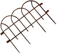 Kit 21 Cerquinhas Decorativa Jardim Romana Marrom 9 mts