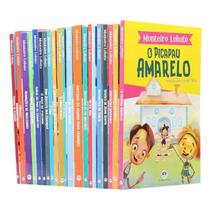 Kit 21 Livros Clássicos Infantis de Monteiro Lobato