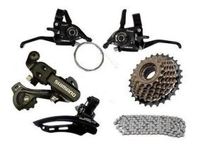 Kit 21 Marchas Bicicleta Cambios Shimano Passador Rapid Fire Kit 21 Marchas Bicicleta Cambios Shimano Passador Rapid Fire
