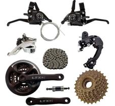 Kit 21 Marchas Bicicleta Pedivela Cambios Rapidfire Gta Kit 21 Marchas Bicicleta Pedivela Cambios Rapidfire Gta