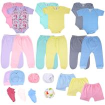 Kit 21 Peças Maternidade Roupa De Bebê - Batutinhas Baby