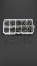 Kit 210 Snap Girador Pesca Aço Carbono C/ Caixa Kit 210 Snap Girador Pesca Aço Carbono C/ Caixa