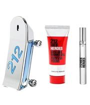 Kit 212 heroes men edt 90ml + edt 10ml + shower gel 100ml