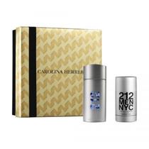 Kit 212 Men Carolina Herrera Edt 100Ml + Deo Stick 65G Kit 212 Men Carolina Herrera Edt 100Ml + Deo Stick 65G