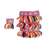 Kit 216 unidades Elástico De Cabelo Rabicó Xuxinha Colorido