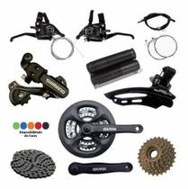 Kit 21v Coroa Rapid Fire Bicicleta 29 Bike 26 Câmbio Shimano Kit 21v Coroa Rapid Fire Bicicleta 29 Bike 26 Câmbio Shimano