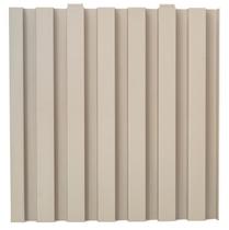 Kit 22 Painel Ripado Fendi 30X30 M - Com Fita Para Instalar