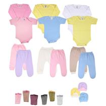 Kit 22 Peças Maternidade Roupa De Bebê Menina E Menino