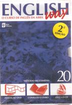 Kit 23 dvd+cd+livro - curso de ingles- english way -edição 2