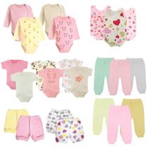 Kit 23 Pçs Enxoval Roupa Bebê Meia Estação Menino Menina