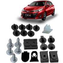 Kit 23 Pcs Grampo Parabarro Dianteiro Yaris 2018/2021