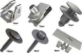 Kit 23 Presilha Parabarro Dianteiro Tracker 2020 2021