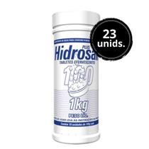 kit 23 Unid. Hidrosan Plus Pastilhas Efervescentes 1 kg Hidroall kit 23 Unid. Hidrosan Plus Pastilhas Efervescentes 1 kg Hidroall