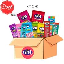 Kit 24 a 60 Pacotes Bala Fini Sabores Variados