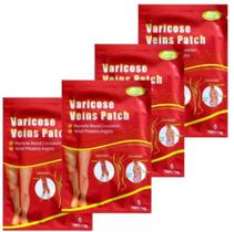 Kit 24 adesivos anti varises redução de vasos e veias