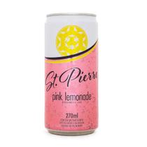 Kit 24 Agua Tônica St Pierre Pink Lemonade Lata 270Ml