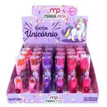 Kit 24 Batom Infantil Unicórnio MP10006 - Maria Pink