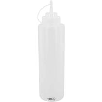 Kit 24 Bisnagas Plásticas Weck 1L Caldas Molhos Restaurante Chef Gourmet