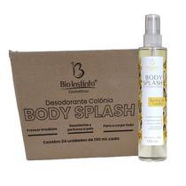 Kit 24 Body Splash Banho De Vanilla 130Ml - Bio Instinto Kit 24 Body Splash Banho De Vanilla 130Ml - Bio Instinto