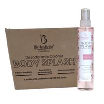 Kit 24 Body Splash Colônia Belle Rose 130Ml - Bio Instinto Kit 24 Body Splash Colônia Belle Rose 130Ml - Bio Instinto