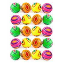 Kit 24 Bolas Interativa Com Cravinho Luz E Apito Colorida Brinquedo Divertido Kit 24 Bolas Interativa Com Cravinho Luz E Apito Colorida Brinquedo Divertido