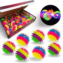 Kit 24 Bolinhas para cães Bola Led 4 cores para cães e gatos Pets Brinquedo Interativo Kit 24 Bolinhas para cães Bola Led 4 cores para cães e gatos Pets Brinquedo Interativo