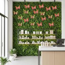 Kit 24 Borboletas Decorativas para Placa Verde Folhagem -