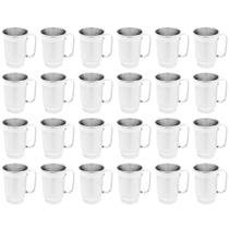 Kit 24 Borda Polida Lixada Escovada 350ml Bebida Drink