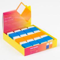 Kit 24 Borracha Plástica Escolar Maxprint