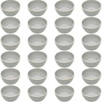 Kit 24 Bowls de Melamina 600ml Tigelas Cinza Class Wolff Cumbucas Porções Kit 24 Bowls de Melamina 600ml Tigelas Cinza Class Wolff Cumbucas Porções