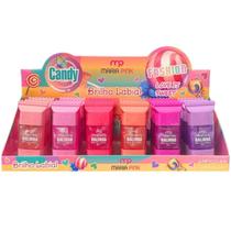 Kit 24 Brilho Labial Infantil Balinha MP10044 - Maria Pink Kit 24 Brilho Labial Infantil Balinha MP10044 - Maria Pink