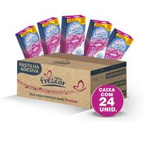 Kit 24 Caixas Pastilha Adesiva Floral Rosa Detergente Para Vaso Sanitário 10g Com 3 Unidades Novo Frescor Banheiro