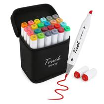 Kit 24 Canetas Marcadores Coloridas multicolor 843347