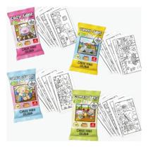 Kit 24 Cards para Colorir Cozy &amp Comfy Estilo Bobbie Goods